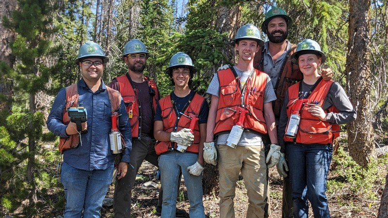 Forestry workers