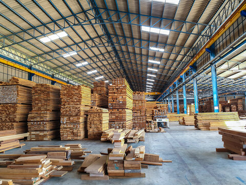 Wood processing facility